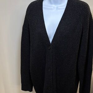 Vince Women's Charcoal Cardigan Sweater